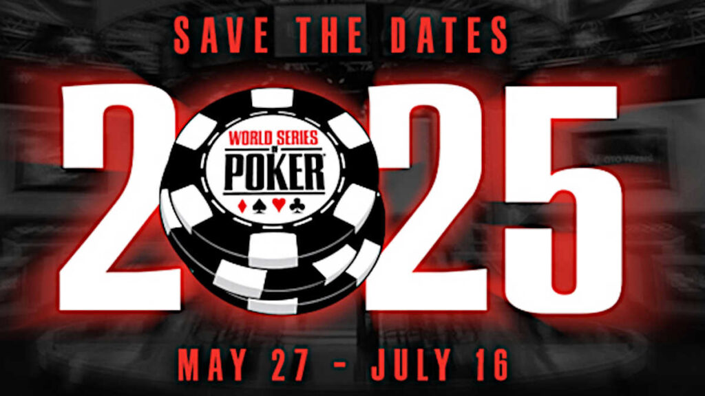 wsop 2025 dates