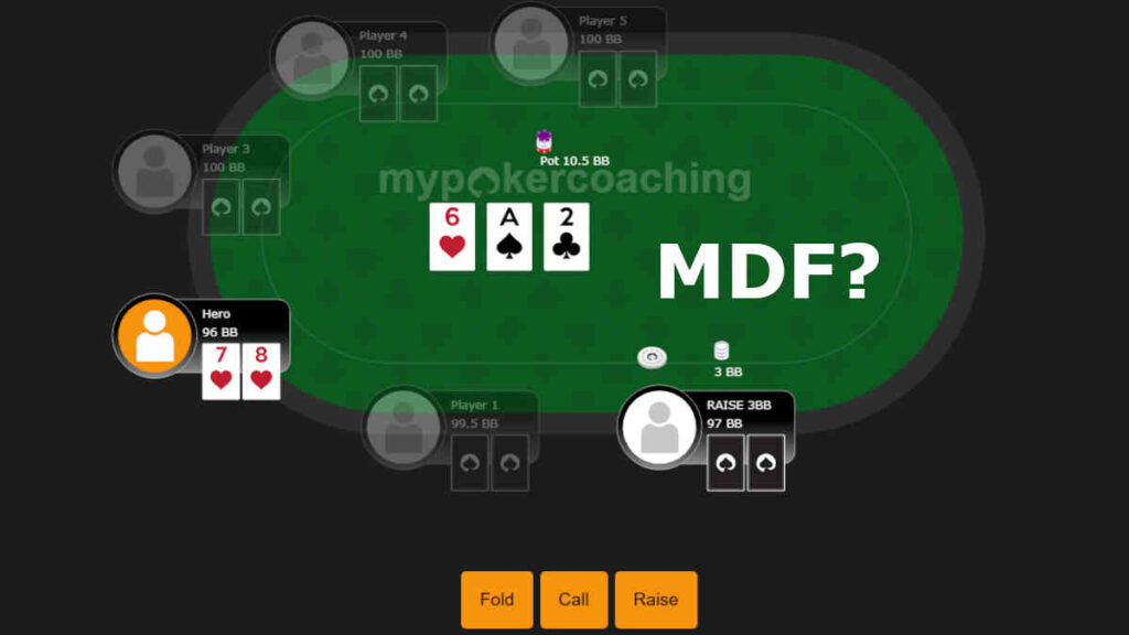 mdf poker